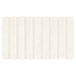 Tapis de bain Carla Polyester - Blanc - 70 x 110 cm