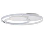 LED-plafondlamp Runda silicone/aluminium - 1 lichtbron - Wit