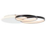 LED-plafondlamp Davinson polypropeen/aluminium - 1 lichtbron