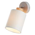 Wandlamp Vonnie textielmix/staal - 1 lichtbron - Grijs