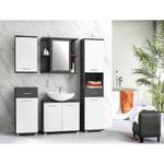 Armoire de toilette Osino Sans éclairage - Imitation béton foncé