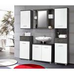 Armoire de toilette Osino Sans éclairage - Imitation béton foncé