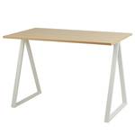 Bureau easyHome LV9 Beukenhouten look/wit