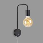 Lampe Alva Fer - 1 ampoule - Noir