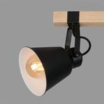 Plafondlamp Talle ijzer - Zwart - Aantal lichtbronnen: 3