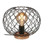 Tafellamp Winki ijzer/deels massief rubberboomhout - 1 lichtbron