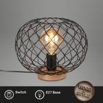 Lampe Winki Fer / Partiellement en hévéa massif - 1 ampoule