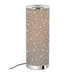 LED-tafellamp Yota katoen/ijzer - 1 lichtbron - Beige