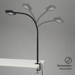 LED-tafellamp Trasna polycarbonaat/ijzer - 1 lichtbron - Zwart