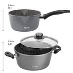 Set de cuisson Keilo (4 éléments) Aluminium - Anthracite - ø 20 cm