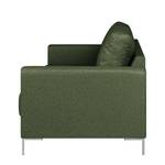 Sofa Summer (3-Sitzer) Microfaser - Webstoff Mavie: Dunkelgrün