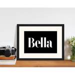 Afbeelding Bella massief beukenhout/plexiglas - 43 x 33 cm