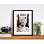 Bild Marilyn Monroe V Buche massiv / Plexiglas - 33 x 43 cm