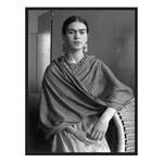 Poster con cornice Frida Kahlo II Faggio massello / Plexiglas - 63 x 83 cm