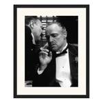 Bild Godfather Buche massiv / Plexiglas - 43 x 53 cm