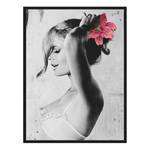 Bild Kate Moss IV Buche massiv / Plexiglas - 63 x 83 cm