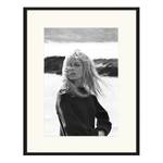 Tableau déco Brigitte Bardot Hêtre massif / Plexiglas - 73 x 93 cm