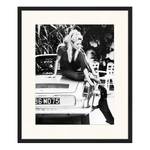 Tableau déco Brigitte Bardot I Hêtre massif / Plexiglas - 53 x 63 cm