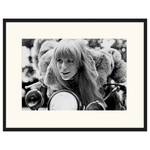 Bild Marianne Faithful Buche massiv / Plexiglas - 93 x 73 cm