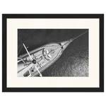 Afbeelding Sail Boat massief beukenhout/plexiglas - 43 x 33 cm