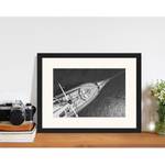 Poster con cornice Sail Boat Faggio massello / Plexiglas - 43 x 33 cm