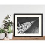 Afbeelding Sail Boat massief beukenhout/plexiglas - 53 x 43 cm