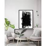 Poster con cornice Black art Faggio massello / Plexiglas - 63 x 83 cm