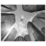 Afbeelding Business district alu-dibond/plexiglas - 60 x 50 cm