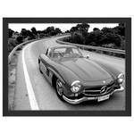 Afbeelding The Mercedes I massief beukenhout/plexiglas - 43 x 33 cm