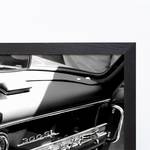 Quadro A 1955 Mercedes 300SL Gullwing Faggio massello / Plexiglas - 83 x 63 cm