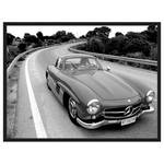 Afbeelding The Mercedes I massief beukenhout/plexiglas - 83 x 63 cm