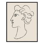 Bild Side Portrait Inspired By Matisse