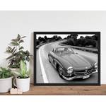 Afbeelding The Mercedes I massief beukenhout/plexiglas - 53 x 43 cm