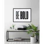 Bild Bold Buche massiv / Plexiglas - 83 x 63 cm