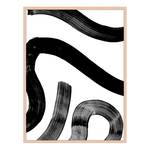 Quadro Abstract Watercolor Stroke Faggio massello / Plexiglas - 63 x 83 cm
