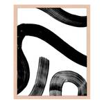 Bild Abstract Watercolor Stroke Buche massiv / Plexiglas - 33 x 43 cm