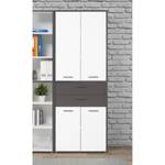 Armoire de bureau Kendrick VI Blanc / Gris