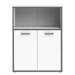 Armoire de bureau Kendrick Blanc / Gris