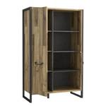 Open kast Voru Stirling eikenhouten look/antracietkleurig