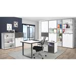 Bureau d’angle Kendrick II Blanc / Gris