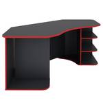 Hoekbureau Crosswoods Antracietkleurig/rood