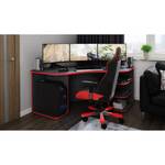 Bureau d’angle Crosswoods Anthracite / Rouge