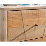 Nachtkastje Bruna Bruin - Massief hout - 40 x 56 x 40 cm