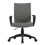 Sedia girevole da ufficio Sit Tessuto / Materiale plastico - Grigio / Nero