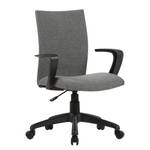 Sedia girevole da ufficio Sit Tessuto / Materiale plastico - Grigio / Nero