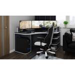 Bureau d’angle Crosswoods Anthracite / Blanc