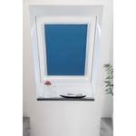 Dachfenster Sonnenschutz Thermofix Polyester - Blau - 36 x 72 cm