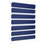 Store enrouleur sans perçage III Polyester - Bleu - 60 x 150 cm