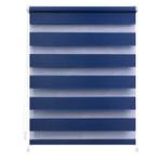 Store enrouleur sans perçage III Polyester - Bleu - 80 x 200 cm