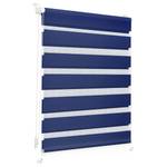 Store enrouleur sans perçage III Polyester - Bleu - 90 x 150 cm